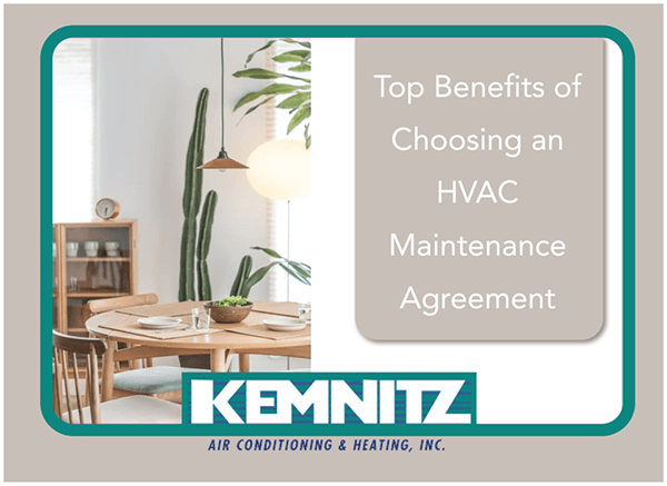 Top Benefits of Choosing an HVAC Maintenance Agreement