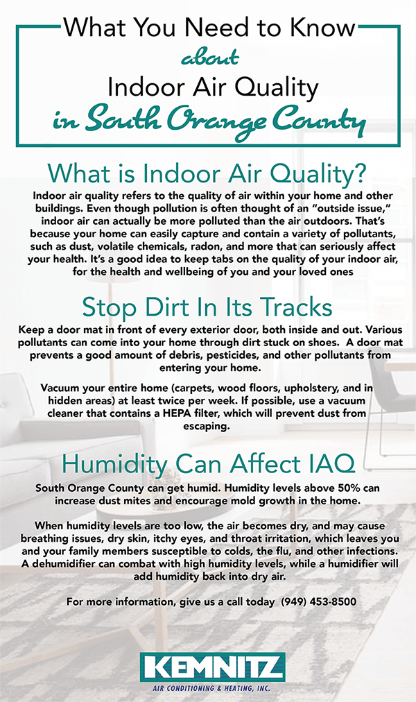 Indoor Air Quality in South Orange County