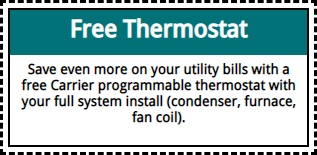 free thermostat coupon